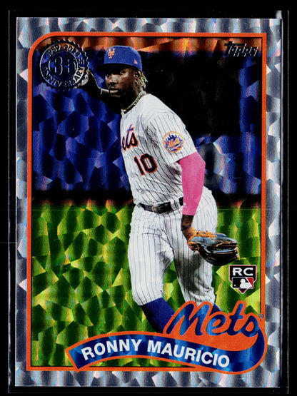 2024 Ronny Mauricio 1989 Topps 35th Anniversary Foil (Series One) #89B-93