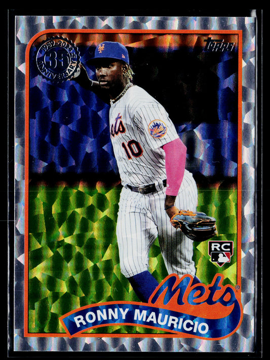 2024 Ronny Mauricio 1989 Topps 35th Anniversary Foil (Series One) #89B-93