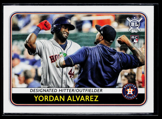 2020 Topps Big League Yordan Alvarez Rookie #123