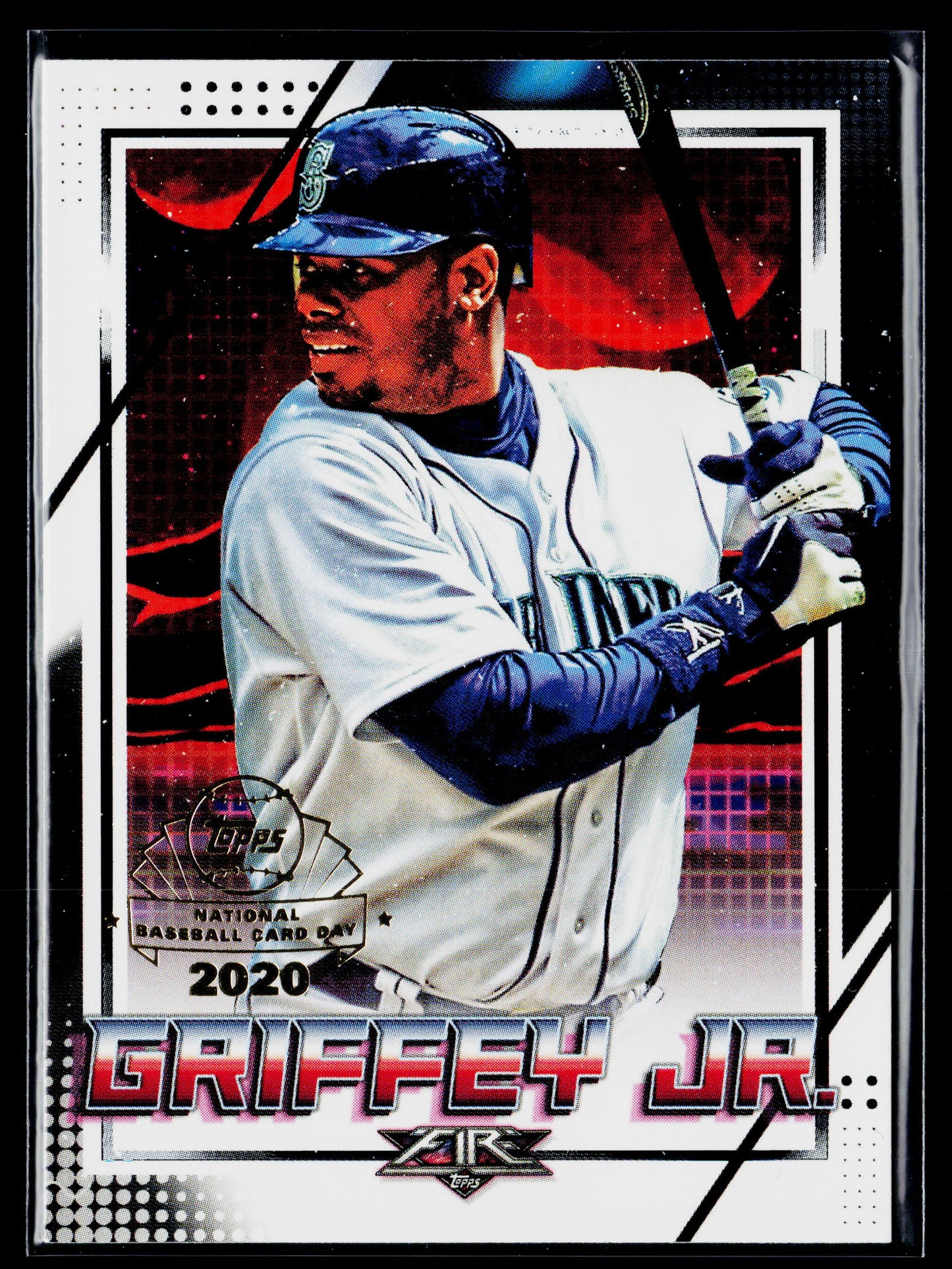 2020 Topps Chrome Ken Griffey Jr. Topps Fire NBCD Preview #FP-3