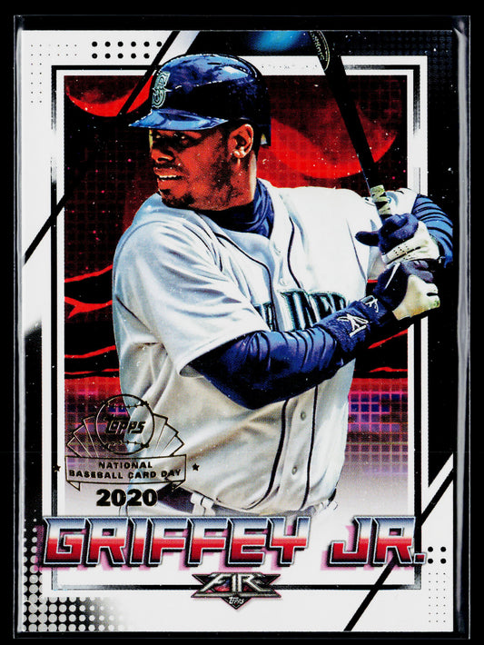 2020 Topps Chrome Ken Griffey Jr. Topps Fire NBCD Preview #FP-3