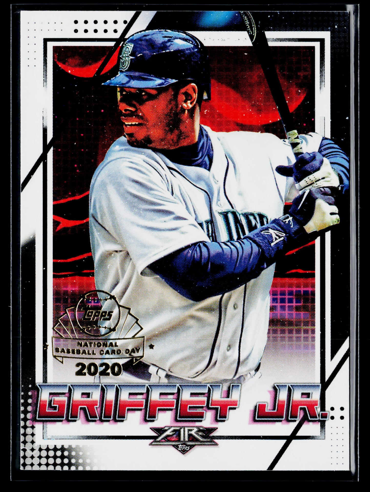 2020 Topps Chrome Ken Griffey Jr. Topps Fire NBCD Preview #FP-3