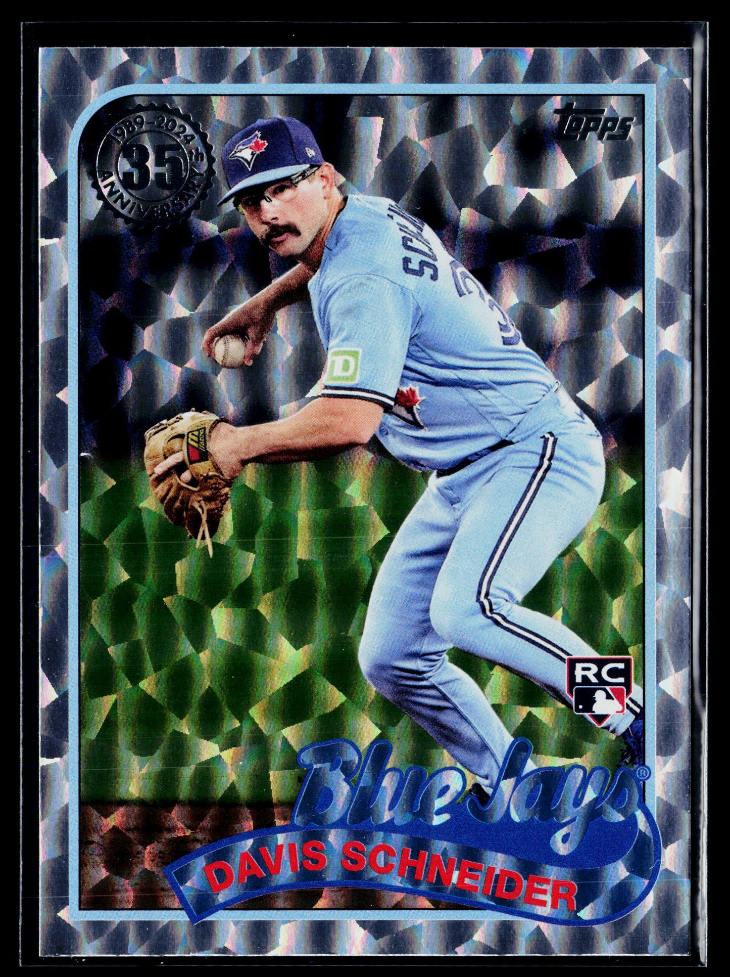 2024 Davis Schneider 1989 Topps 35th Anniversary Foil (Series Two) #89B2-33