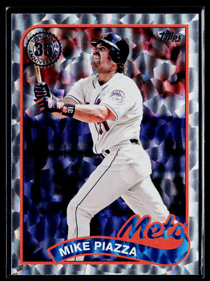 2024 Mike Piazza 1989 Topps 35th Anniversary Foil (Series Two) #89B2-43