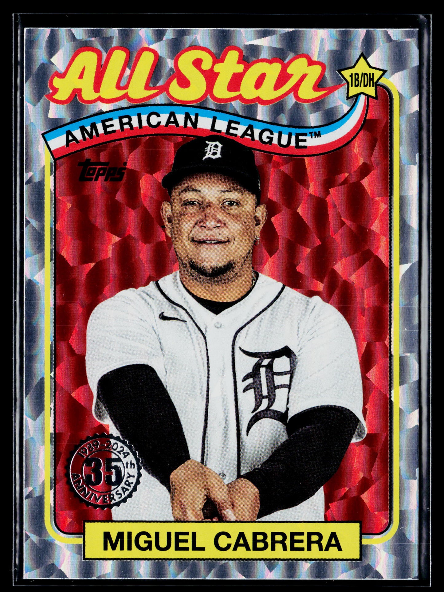2024 Miguel Cabrera 1989 Topps 35th Anniversary All-Stars Foil #89ASB-30