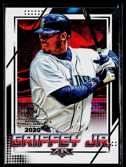 2020 Topps Chrome Ken Griffey Jr. Topps Fire NBCD Preview #FP-3