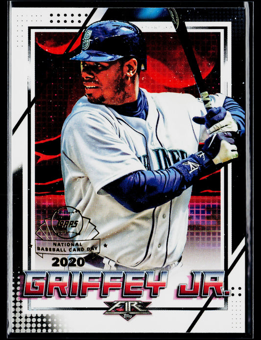 2020 Topps Chrome Ken Griffey Jr. Topps Fire NBCD Preview #FP-3