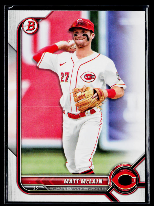 2022 Bowman Draft Matt McLain #BD-100