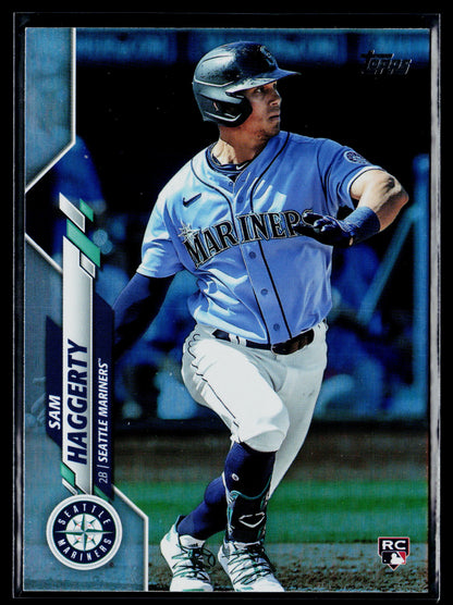 2020 Topps Update Sam Haggerty Rookie Rainbow Foil #U-152