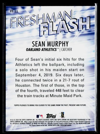2020 Topps Chrome Sean Murphy Freshman Flash #FF-11