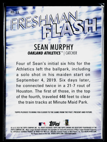2020 Topps Chrome Sean Murphy Freshman Flash #FF-11