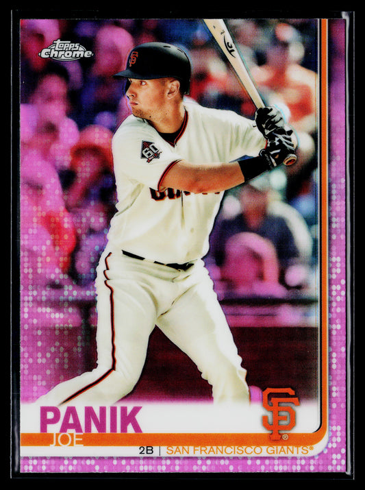 2019 Topps Chrome Joe Panik Pink Refractor #14