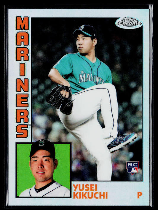 2019 Topps Chrome Yusei Kikuchi 1984 Topps Baseball 35th Anniversary #84TC-19