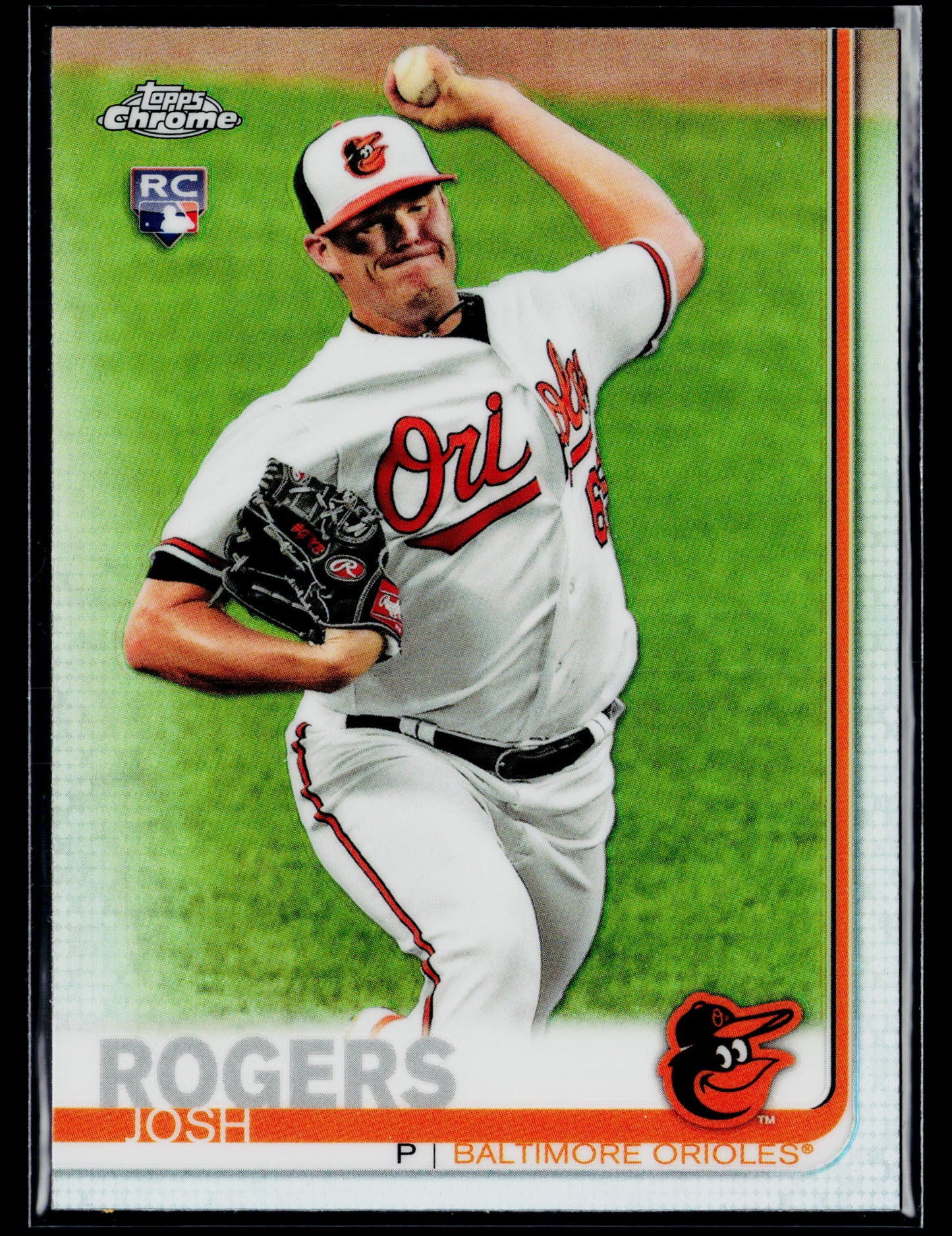 2019 Topps Chrome Josh Rogers Rookie Refractor #121