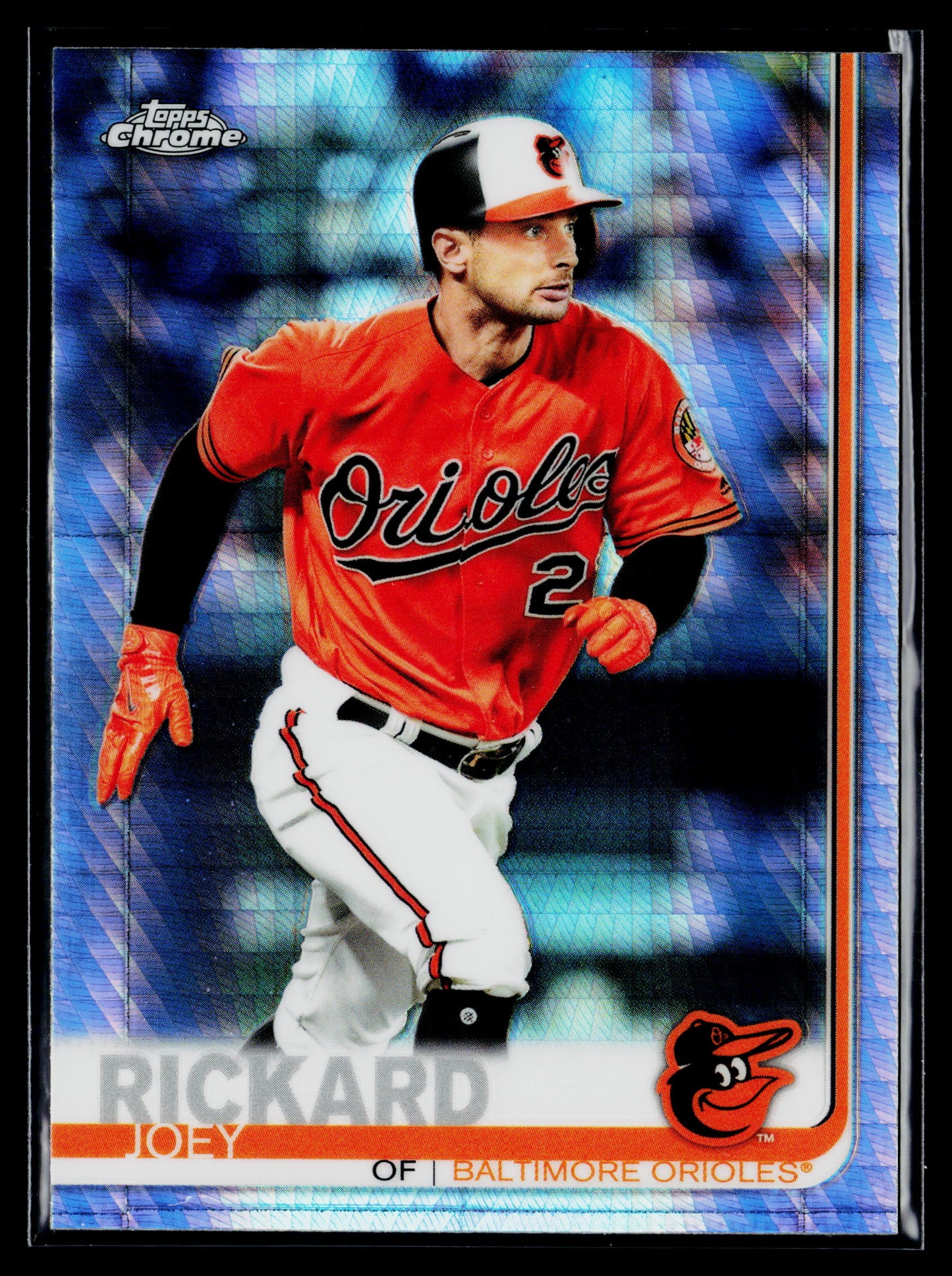 2019 Topps Chrome Joey Rickard Prism Refractor #60