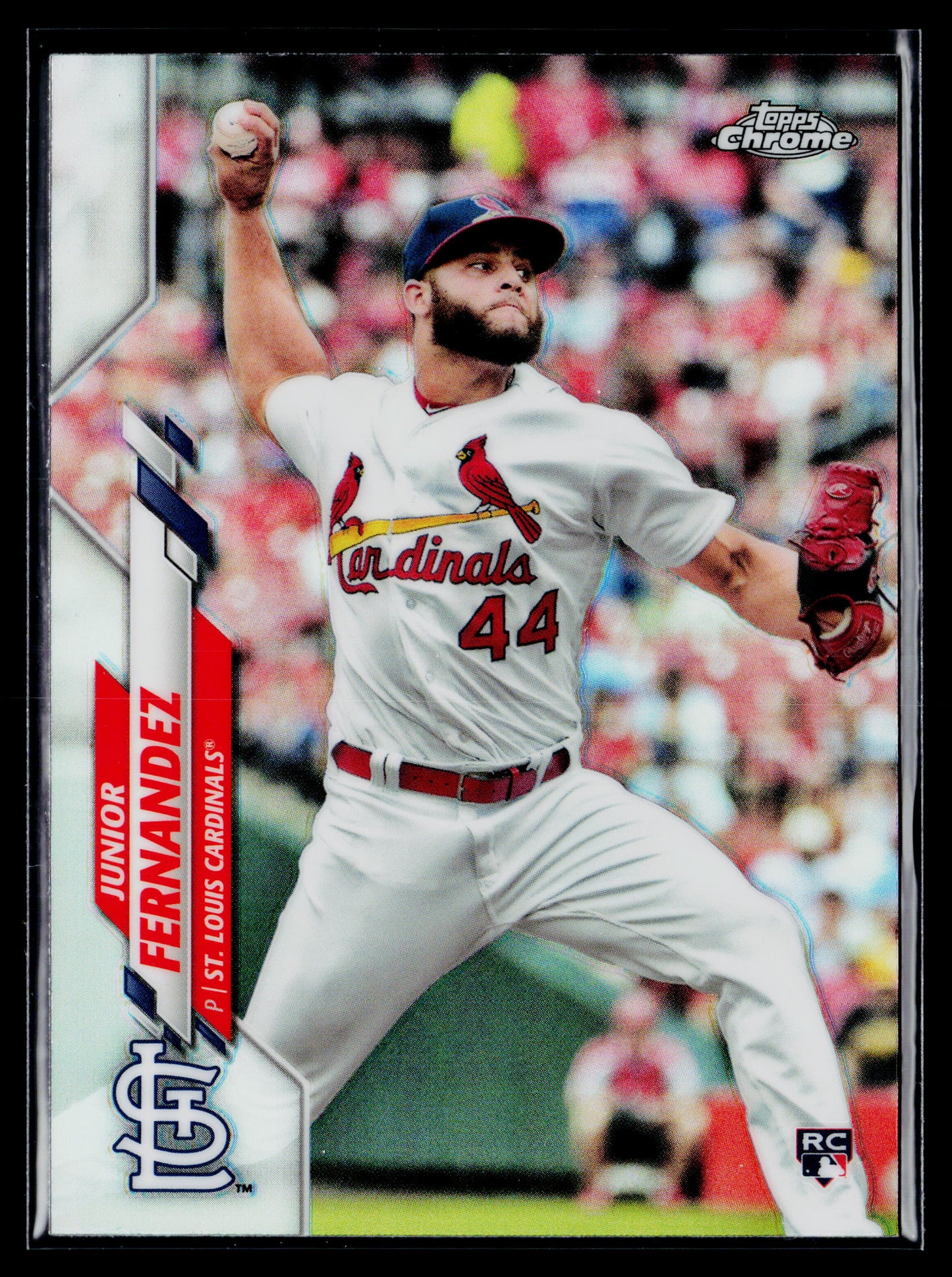 2020 Topps Chrome Junior Fernandez Rookie Refractor #162