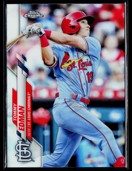 2020 Topps Chrome Tommy Edman Refractor #94