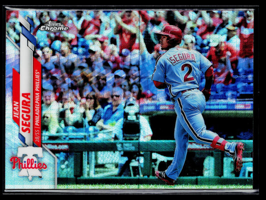 2020 Topps Chrome Jean Segura Prism Refractor #38