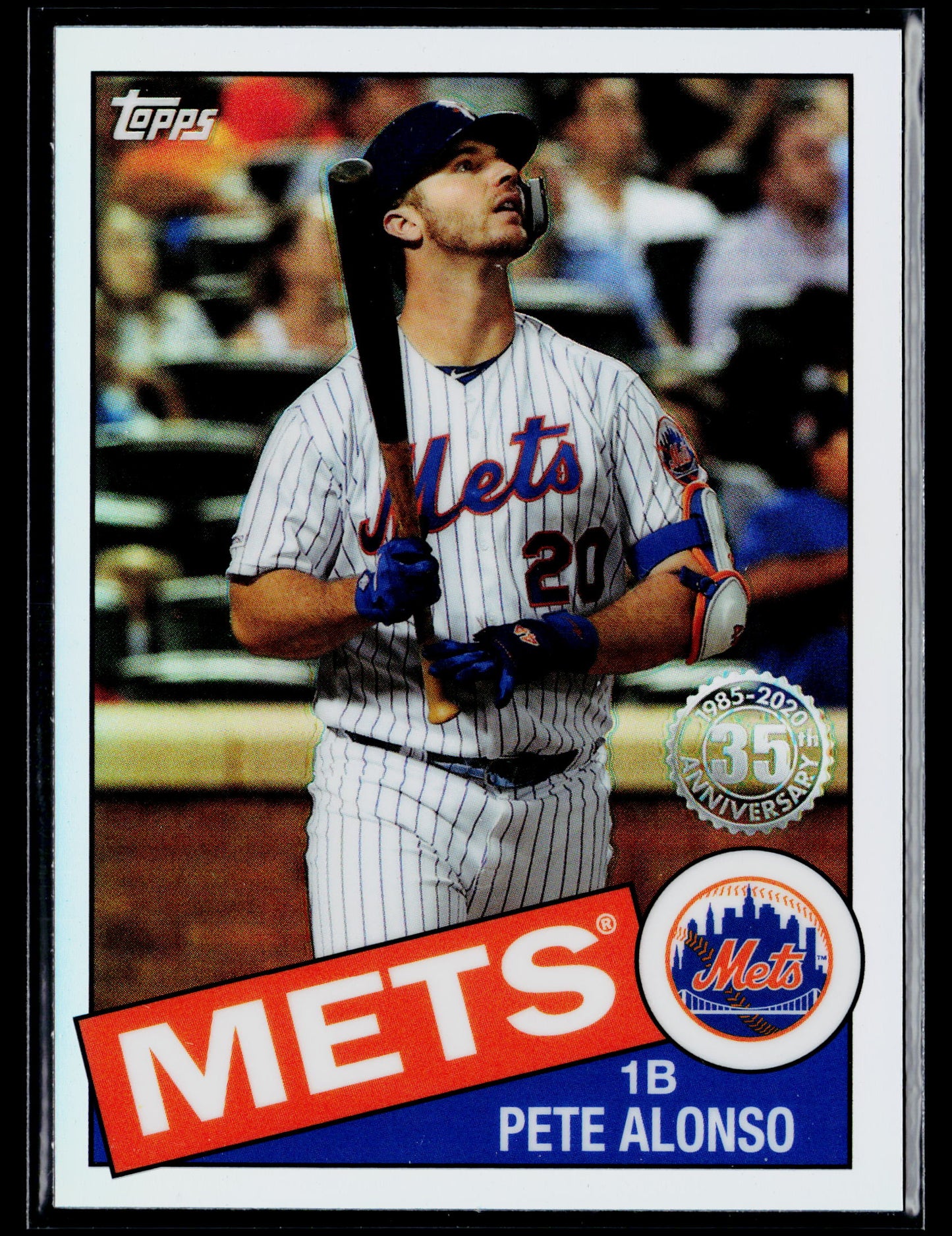 2020 Topps Chrome Pete Alonso 1985 Topps Baseball #85TC-18