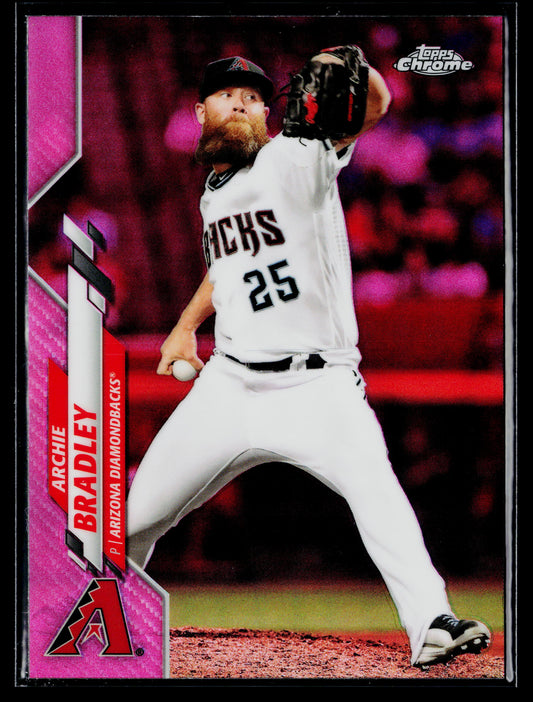 2020 Topps Chrome Archie Bradley Pink Refractor #14