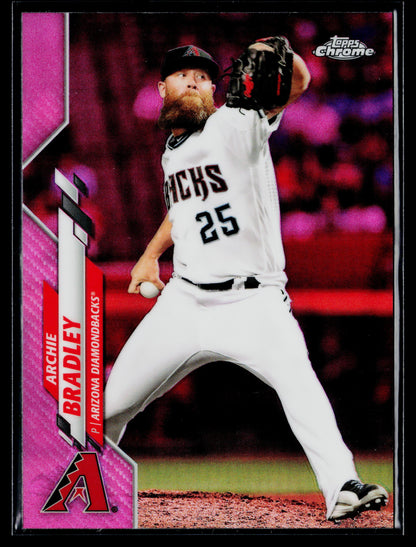 2020 Topps Chrome Archie Bradley Pink Refractor #14