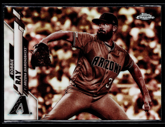 2020 Topps Chrome Robbie Ray Sepia Refractor #192