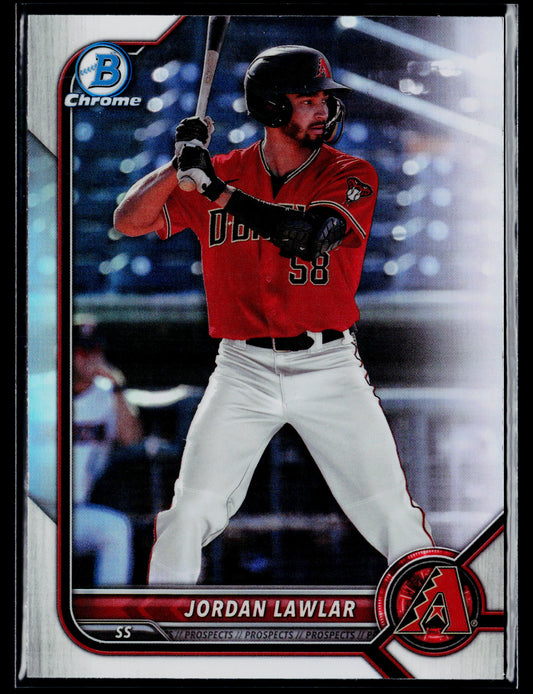 2022 Bowman Draft Jordan Lawlar Chrome Refractor #BDC-78