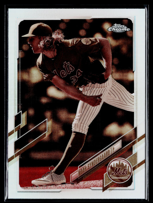 2021 Topps Chrome Noah Syndergaard Sepia Refractor #35