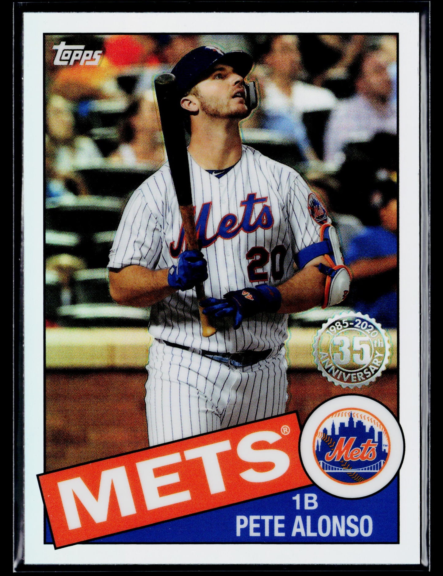 2020 Topps Chrome Pete Alonso 1985 Topps Baseball #85TC-18