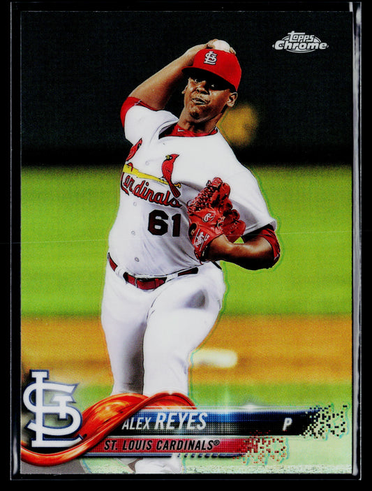 2018 Topps Chrome Alex Reyes Refractor #5