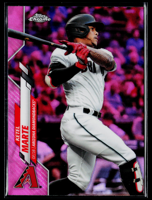 2020 Topps Chrome Ketel Marte Pink Refractor #151