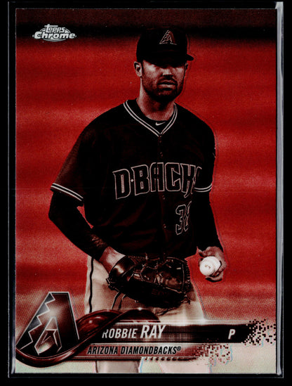 2018 Topps Chrome Robbie Ray Sepia Refractor #129