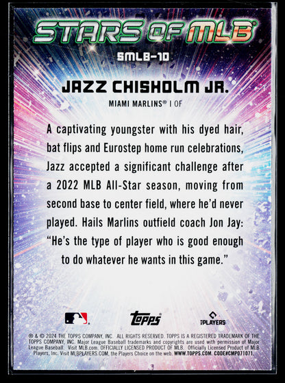 2022 Topps 1st Edition - Stars of MLB Jazz Chisholm Jr. #SMLB-10