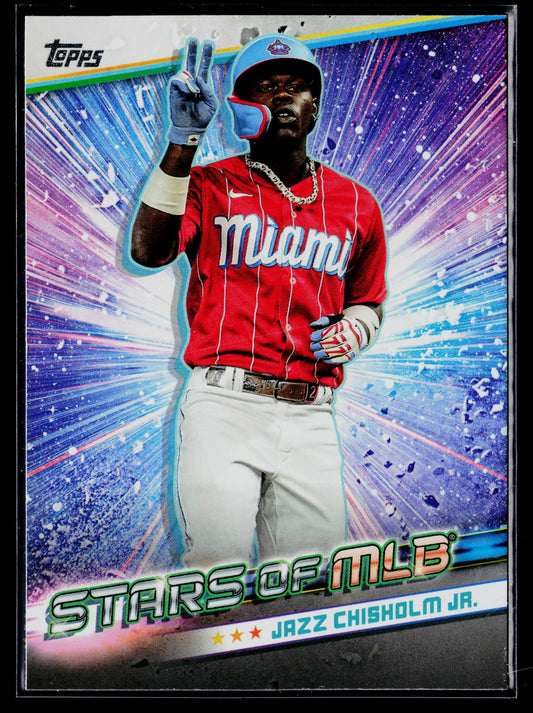 2022 Topps 1st Edition - Stars of MLB Jazz Chisholm Jr. #SMLB-10