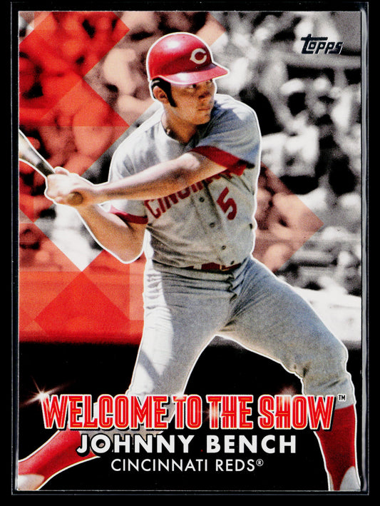 2022 Topps Johnny Bench Welcome to the Show #WTTS-44