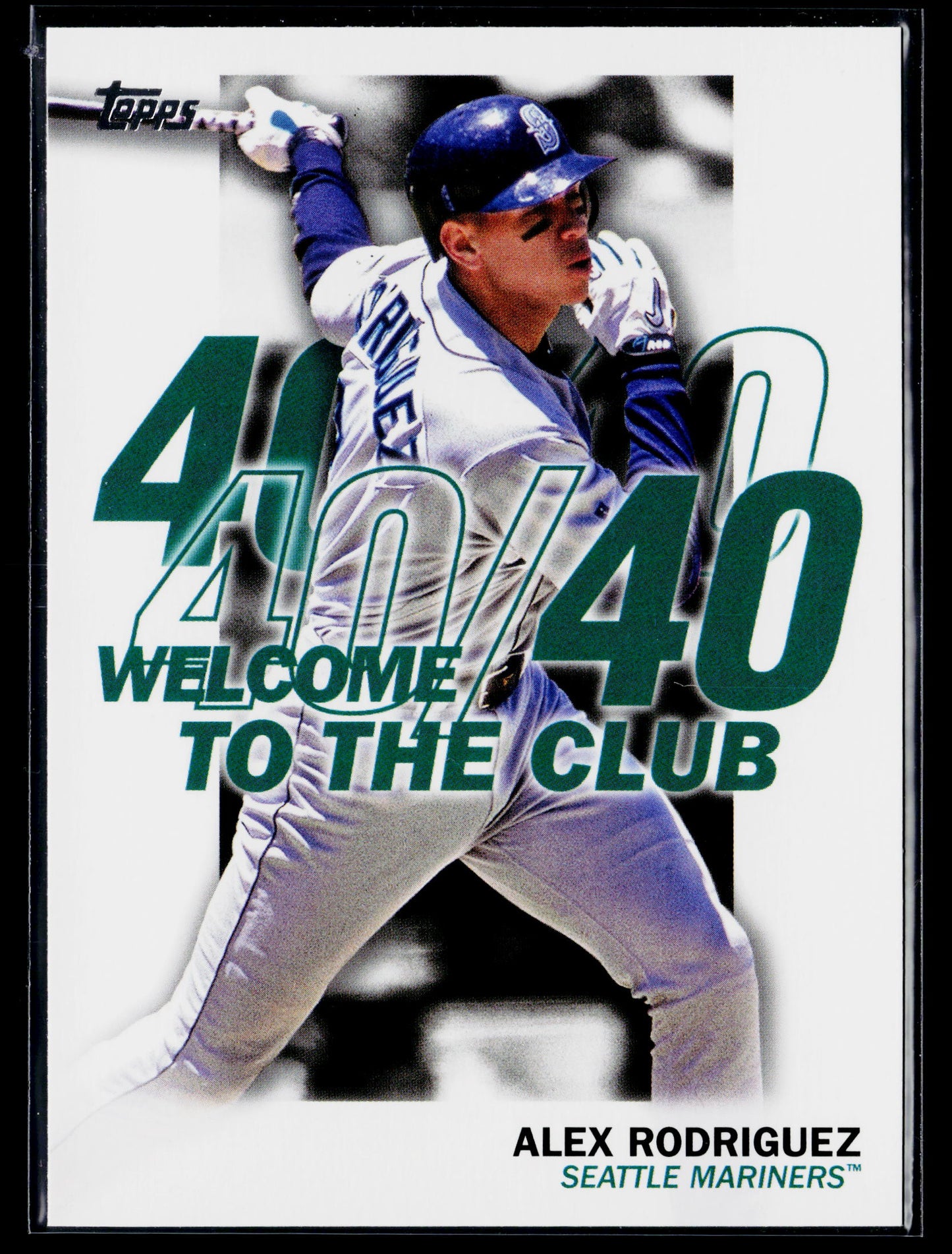 2023 Topps Alex Rodriguez Welcome to the Club #WC-4