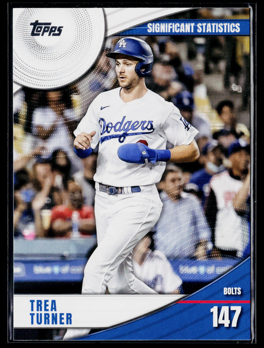 2022 Topps Trea Turner Significant Statistics #SS-17