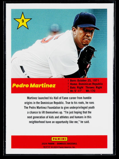 2024 Donruss Pedro Martinez Action All-Stars #9