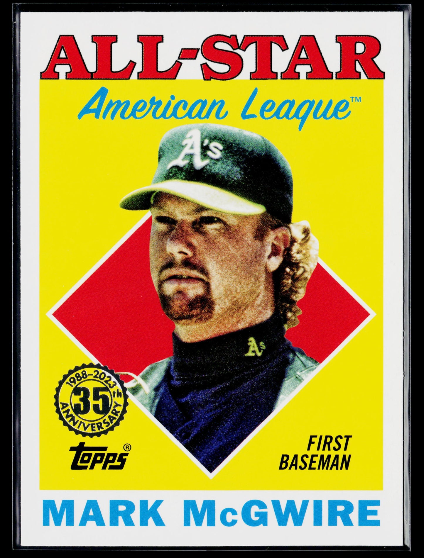2023 Topps Mark McGwire 1988 Topps Baseball 35th Anniversary All-Stars #88AS-33