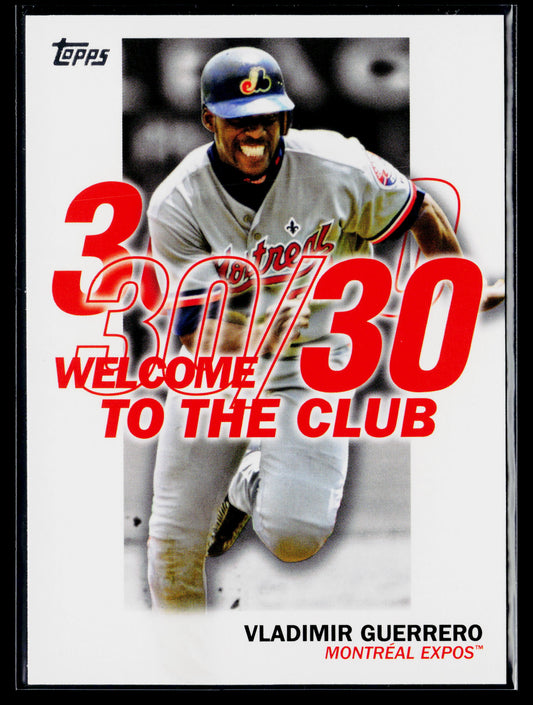 2023 Topps Vladimir Guerrero Welcome to the Club #WC-14