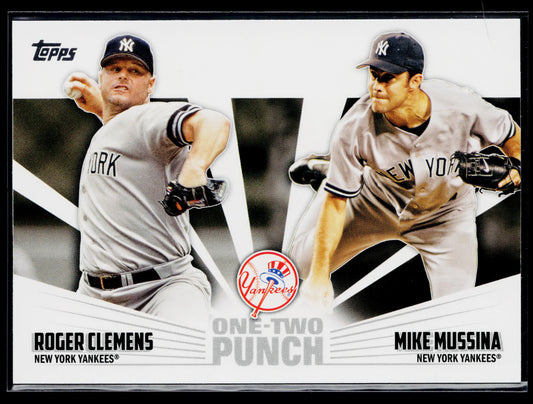 2023 Topps Roger Clemens / Mike Mussina One-Two Punch #12P-21