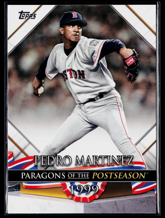 2022 Topps Update Pedro Martinez Paragons of the Postseason #PP-21
