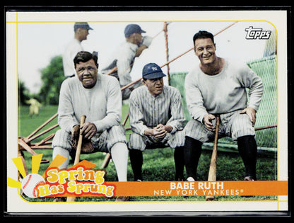 2020 Topps Opening Day Babe Ruth Spring Has Sprung #SHS-1