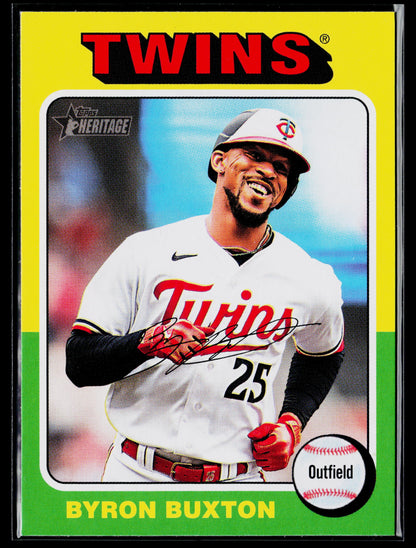 2024 Topps Heritage Byron Buxton #126