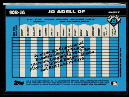 2020 Bowman Jo Adell 1990 Bowman #90B-JA
