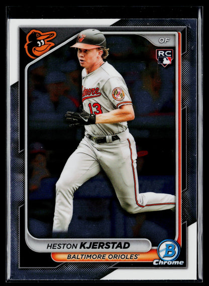 2024 Bowman Chrome Heston Kjerstad Rookie #44