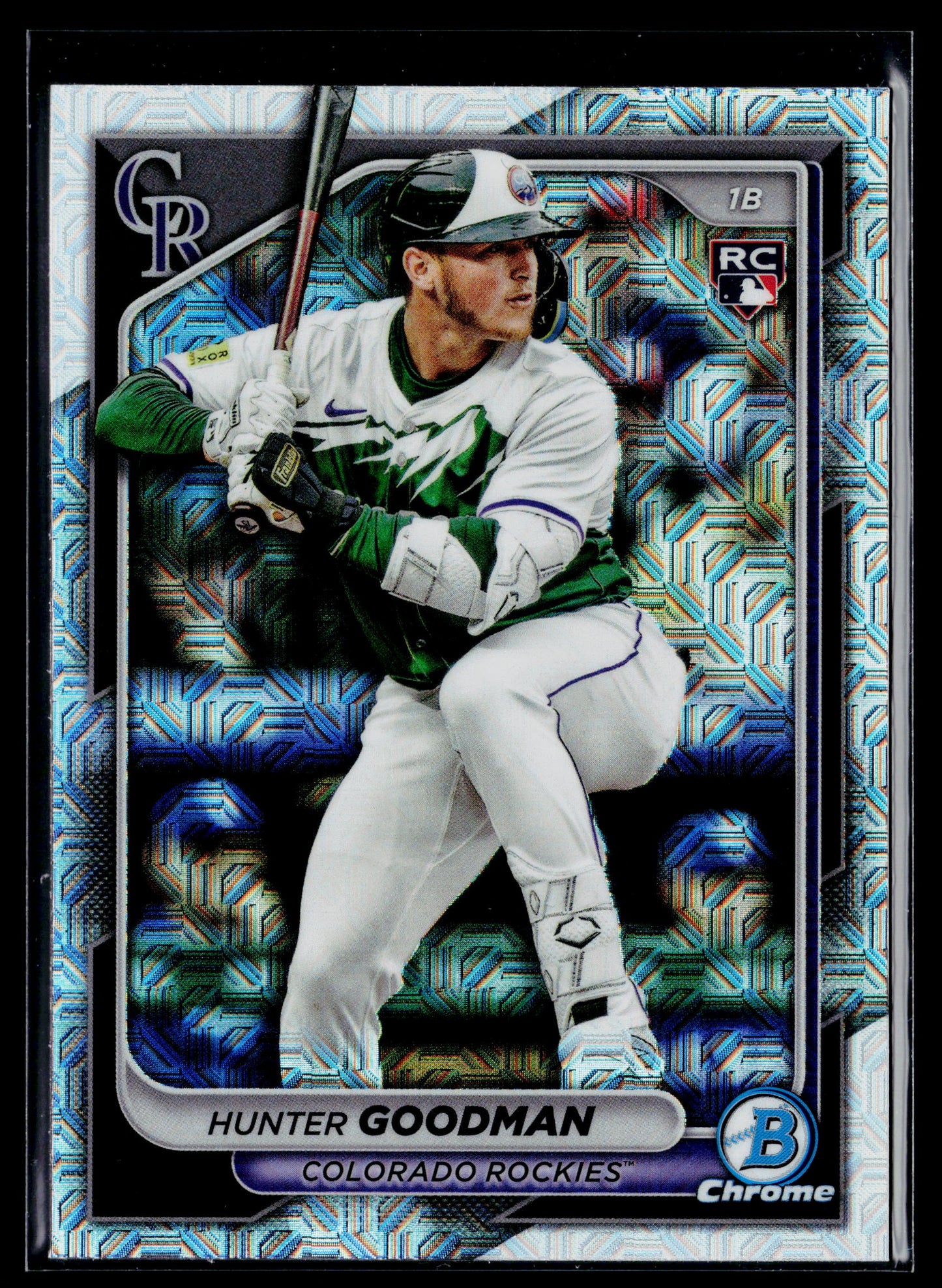 2024 Bowman Chrome Hunter Goodman Rookie Mojo Refractors #25