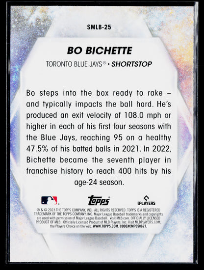 2023 Topps Bo Bichette Stars of MLB #SMLB-25