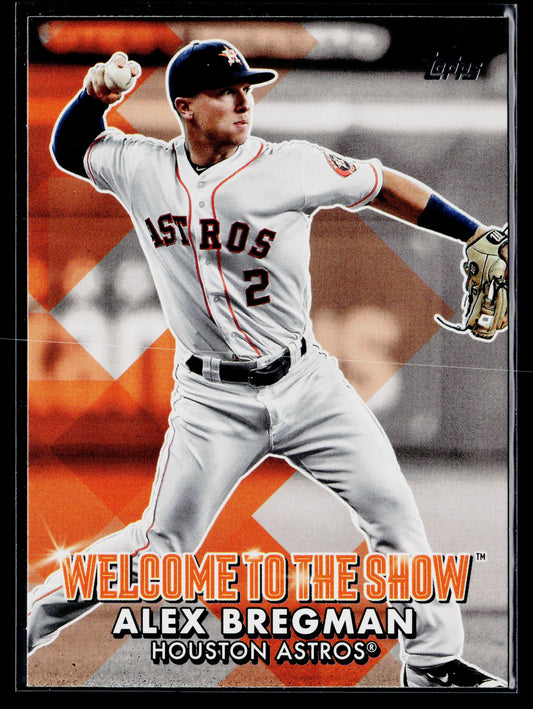 2022 Topps Alex Bregman Welcome to the Show #WTTS-29