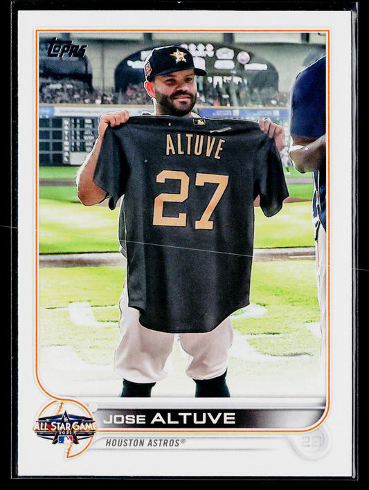2022 Topps Update Jose Altuve 2022 MLB All-Star Game #ASG-9